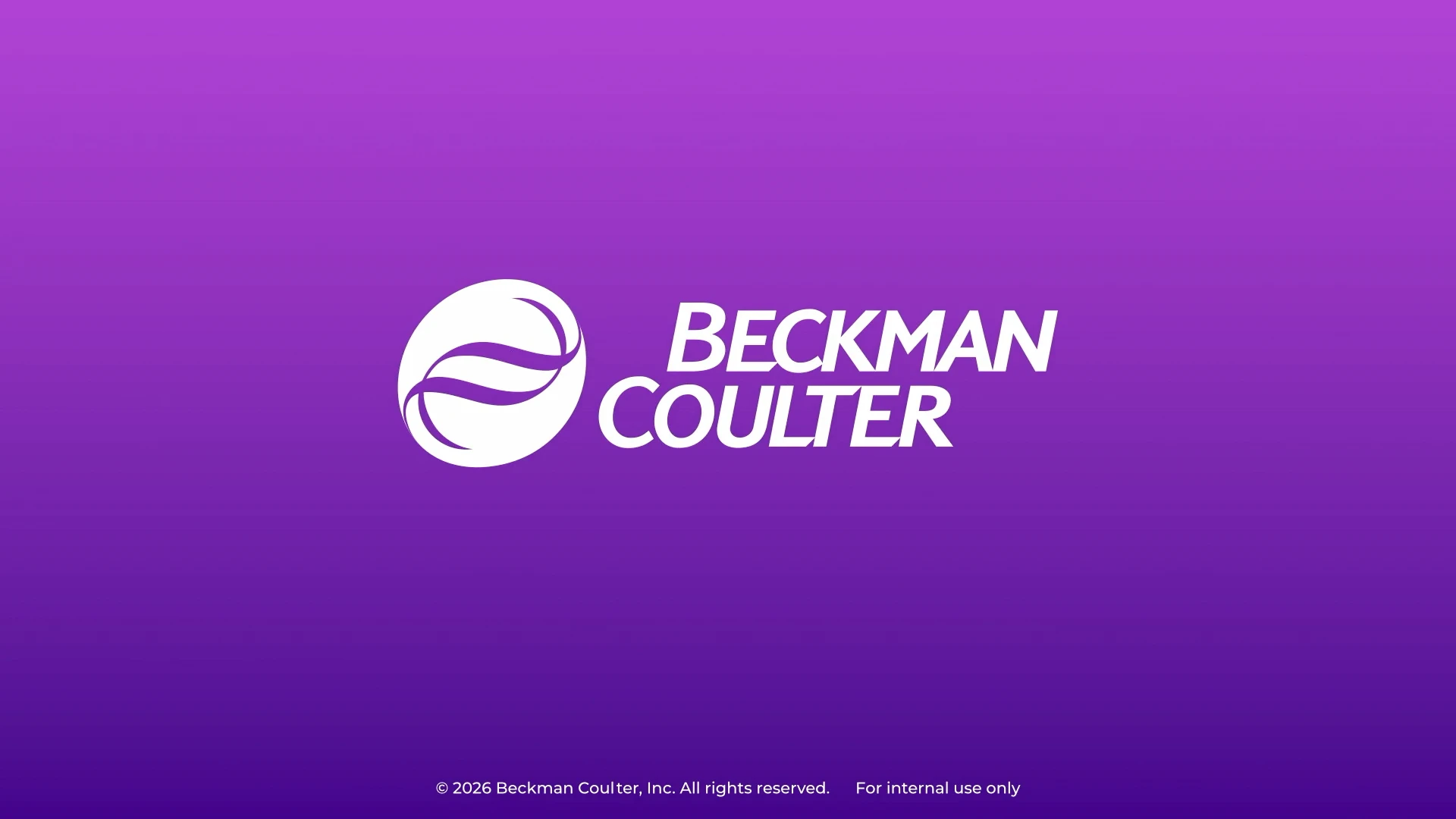 Beckman Coulter Diagnostics + Ingenuity Design
