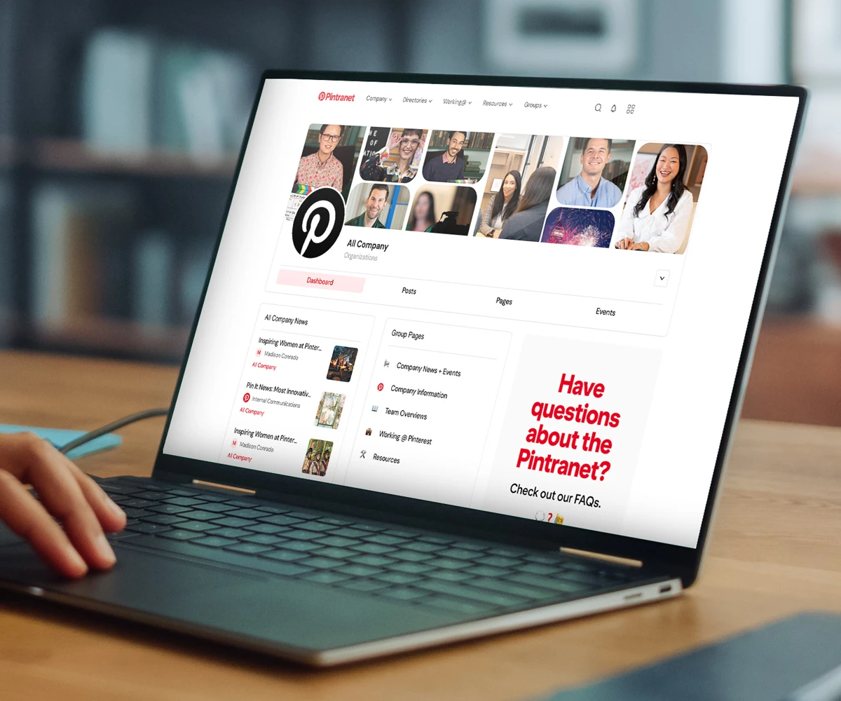 Read Pinterest - Building a unified digital headquarters for a high-growth global workforce.